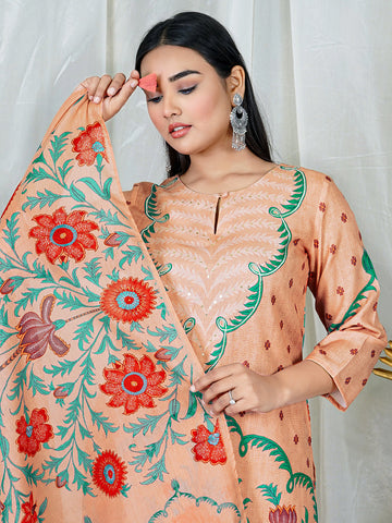 Top 5 Ways to Style a Cream Kurta Set with Leaf Prints This Summer