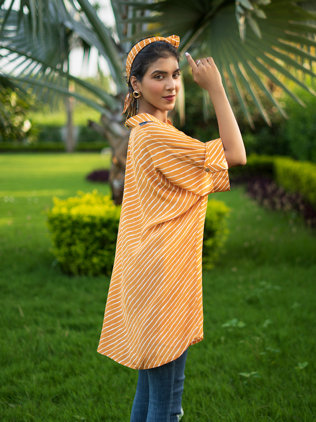 Banjara Trend Kaftan Style One Piece Dress earthofab