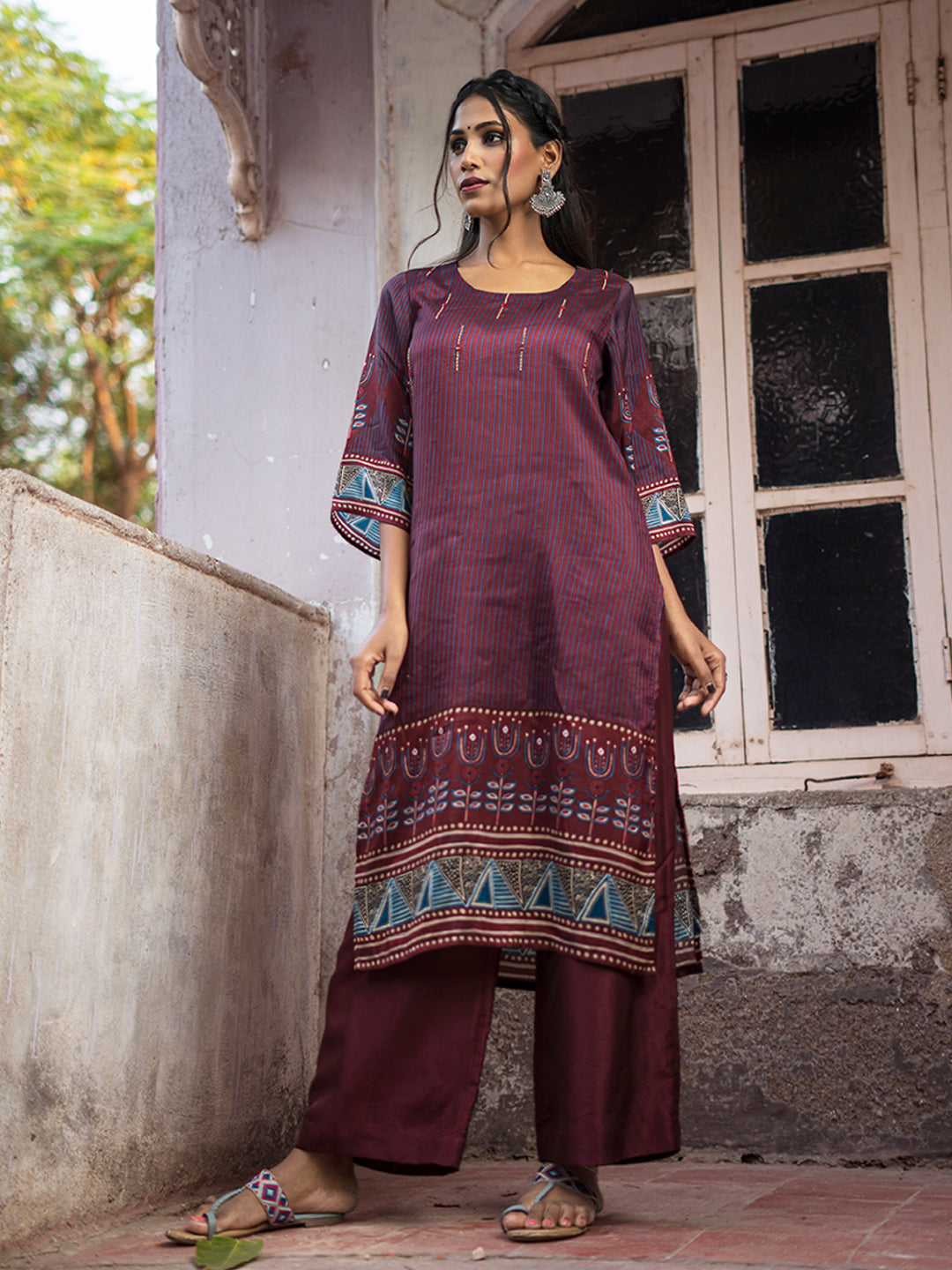 Printed kurta set online